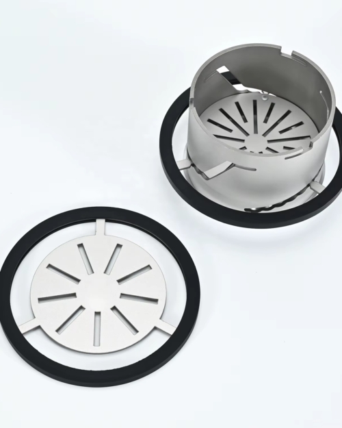 Premium Adjustable Hookah Bowl Heat Management Device – Stainless Steel + Aluminum
